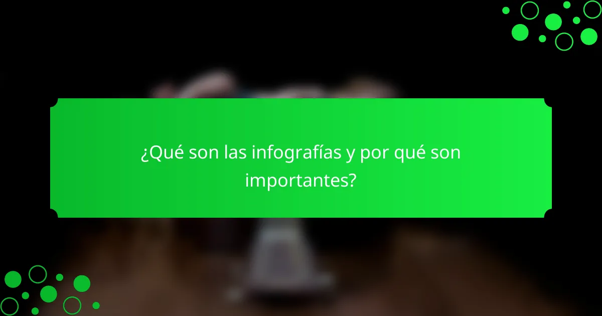 ¿Qué son las infografías y por qué son importantes?